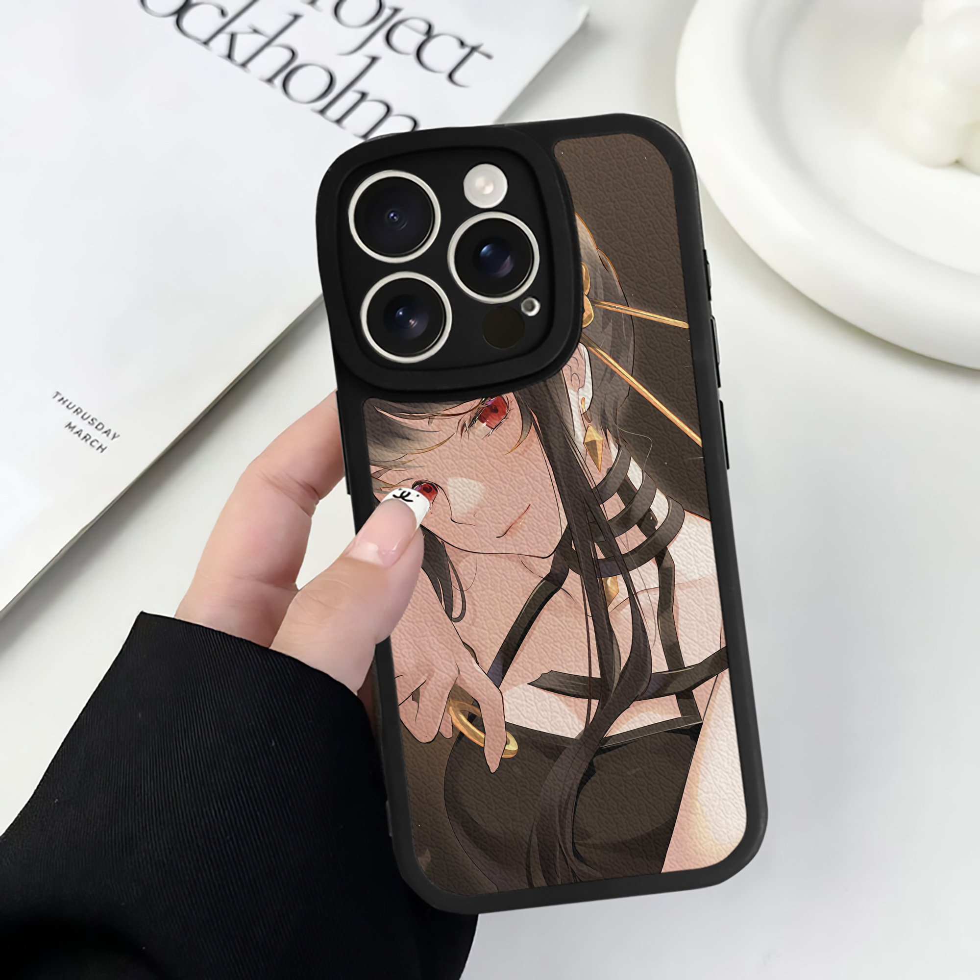 （画像用） SPY×FAMILY间谍家家酒 【iPhone 16シリーズ対応】シリコンスマホケース（レザー調） 材質：シリコン